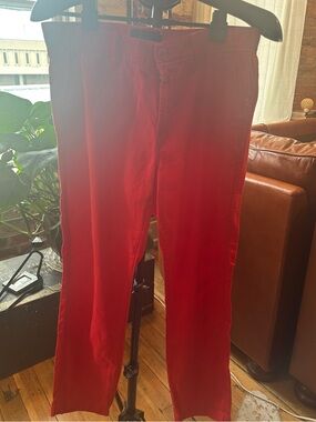 J. Crew Women’s Red Chinos